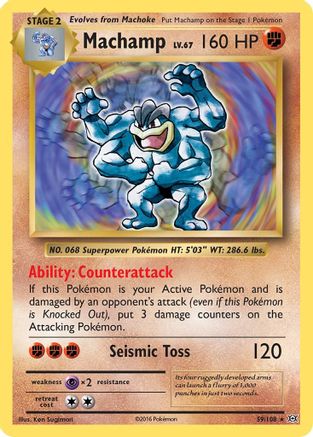 Machamp (59) [XY - Evolutions] Reverse Holofoil - Deck Out Gaming