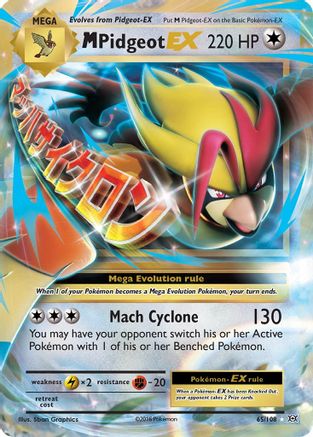 M Pidgeot EX (65) [XY - Evolutions] Holofoil - Deck Out Gaming