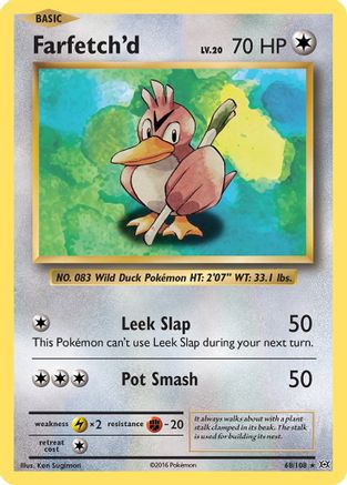 Farfetch'd (68) [XY - Evolutions] Reverse Holofoil - Deck Out Gaming