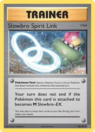 Slowbro Spirit Link (86) [XY - Evolutions] Reverse Holofoil - Deck Out Gaming