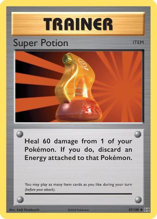 Super Potion (87) [XY - Evolutions] Reverse Holofoil - Deck Out Gaming