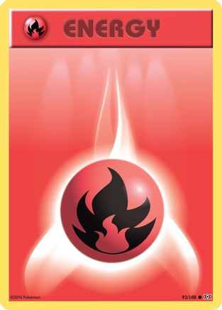 Fire Energy (92) [XY - Evolutions] Reverse Holofoil - Deck Out Gaming