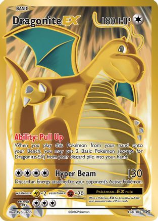 Dragonite EX (Full Art) (106) [XY - Evolutions] Holofoil - Deck Out Gaming