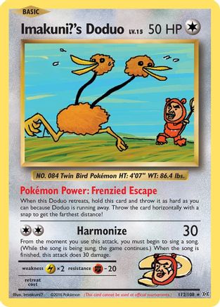 Imakuni?'s Doduo (112) [XY - Evolutions] - Deck Out Gaming