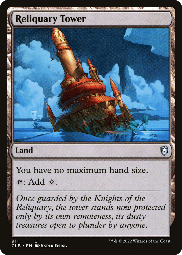 Reliquary Tower (911) [Commander Legends: Battle for Baldur's Gate] - Deck Out Gaming