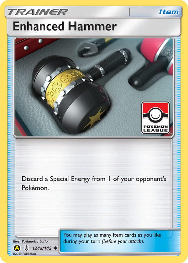 Enhanced Hammer - 124a/145 (Pokemon League) (124a) [League & Championship Cards] Reverse Holofoil - Deck Out Gaming