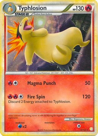Typhlosion - 32/123 (Cosmos Holo) (32) [Deck Exclusives] Holofoil - Deck Out Gaming