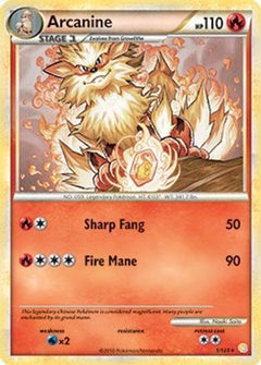 Arcanine - 1/123 (HeartGold & SoulSilver) (1) [Deck Exclusives] - Deck Out Gaming