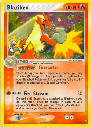 Blaziken (Holo) (3) [EX Battle Stadium] Holofoil - Deck Out Gaming