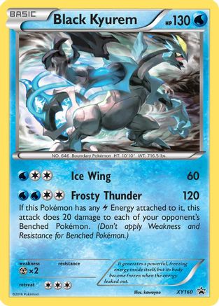 Black Kyurem - XY160 (XY160) [XY Promos] Holofoil - Deck Out Gaming