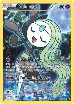 Meloetta - XY120 (XY120) [XY Promos] Holofoil - Deck Out Gaming