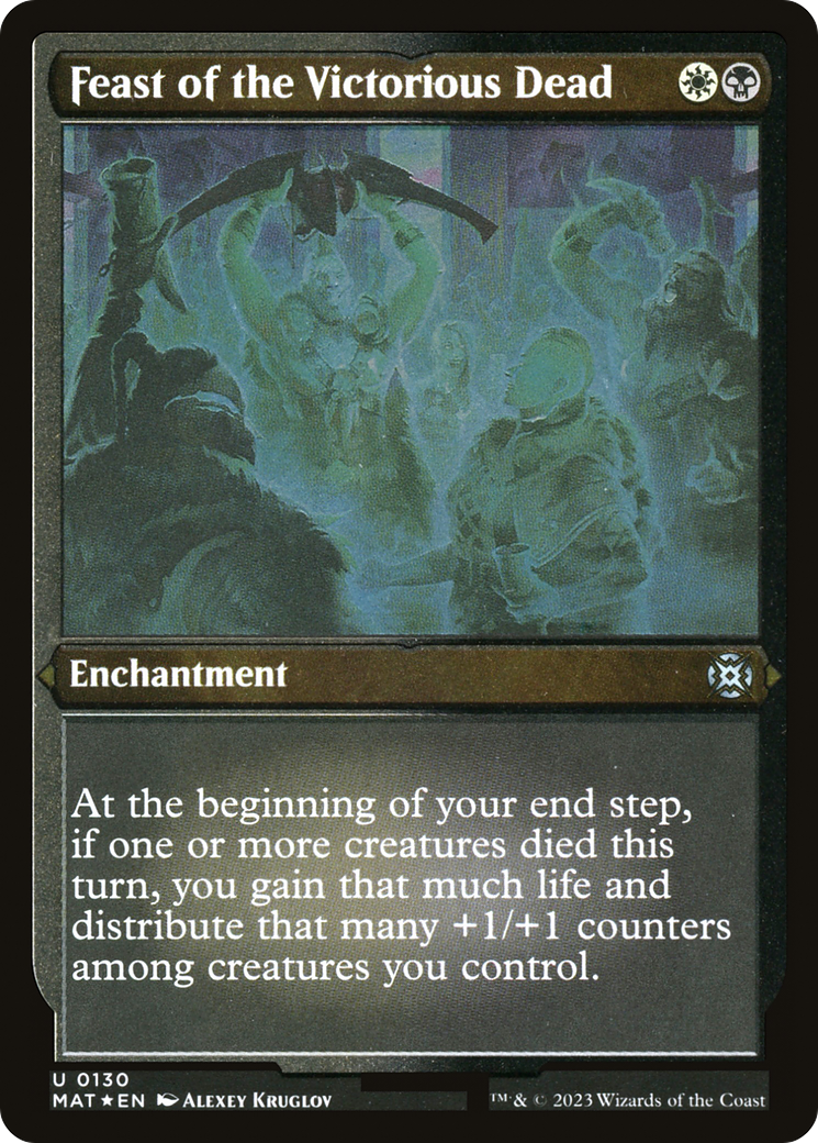 Feast of the Victorious Dead (130) [March of the Machine: The Aftermath] etched - Deck Out Gaming