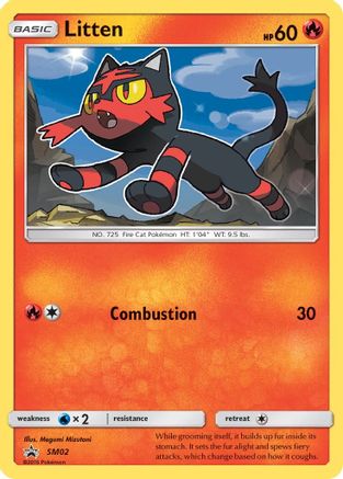 Litten - SM02 (SM02) [SM Promos] Holofoil - Deck Out Gaming