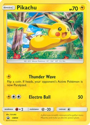 Pikachu [SM Black Star Promos] - Deck Out Gaming