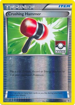 Crushing Hammer - 34/39 (Pokemon League) (34) [League & Championship Cards] Reverse Holofoil - Deck Out Gaming
