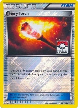 Fiery Torch - 89/106 (Pokemon League) (89) [League & Championship Cards] Reverse Holofoil - Deck Out Gaming