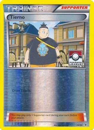 Tierno - 39/39 (Pokemon League) (39) [League & Championship Cards] Reverse Holofoil - Deck Out Gaming