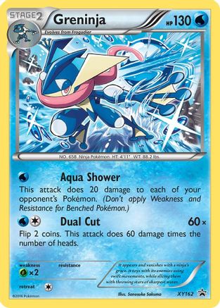 Greninja - XY162 (XY162) [XY Promos] Holofoil - Deck Out Gaming