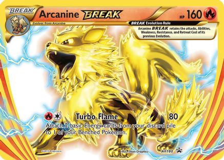 Arcanine BREAK - XY180 (XY180) [XY Promos] Holofoil - Deck Out Gaming