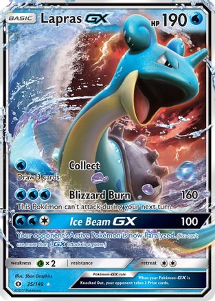 Lapras GX (35) [SM Base Set] Holofoil - Deck Out Gaming