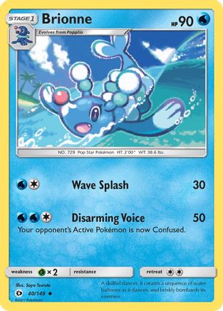 Brionne (40) [SM Base Set] Reverse Holofoil - Deck Out Gaming