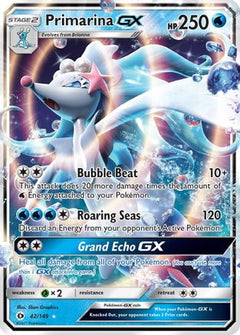 Primarina GX (42) [SM Base Set] Holofoil - Deck Out Gaming