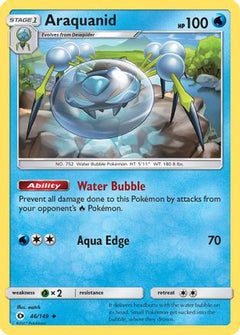 Araquanid (46) [SM Base Set] Reverse Holofoil - Deck Out Gaming