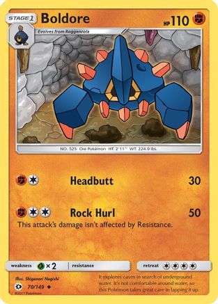 Boldore (70) [SM Base Set] - Deck Out Gaming