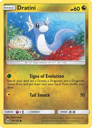 Dratini (94) [SM Base Set] Reverse Holofoil - Deck Out Gaming