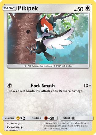 Pikipek (106) [SM Base Set] - Deck Out Gaming
