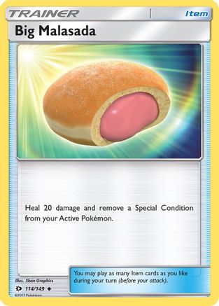 Big Malasada (114) [SM Base Set] Reverse Holofoil - Deck Out Gaming