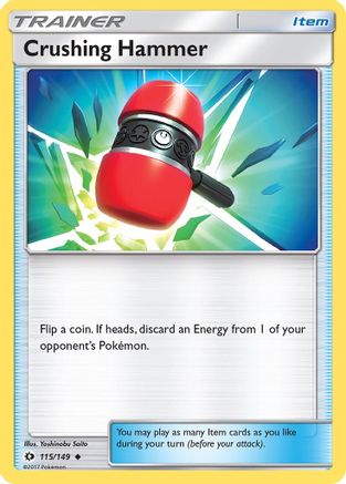 Crushing Hammer (115) [SM Base Set] Reverse Holofoil - Deck Out Gaming
