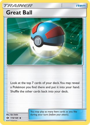 Great Ball (119) [SM Base Set] Reverse Holofoil - Deck Out Gaming