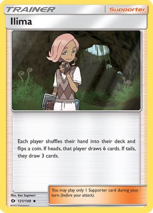 Ilima (121) [SM Base Set] - Deck Out Gaming