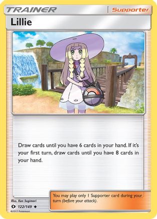 Lillie (122) [SM Base Set] Reverse Holofoil - Deck Out Gaming