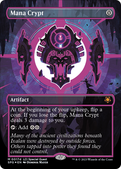 Mana Crypt (0017d) (Borderless) (17d) [Special Guests] foil - Deck Out Gaming