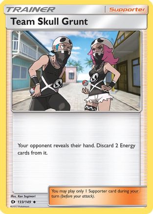 Team Skull Grunt (133) [SM Base Set] - Deck Out Gaming