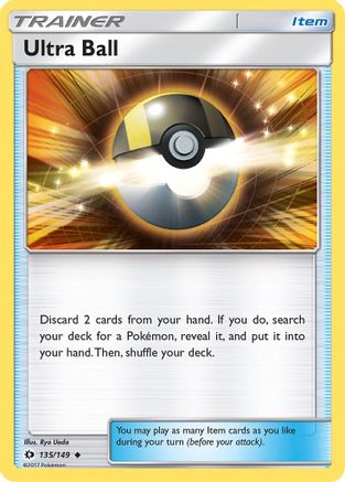 Ultra Ball (135) [SM Base Set] Reverse Holofoil - Deck Out Gaming