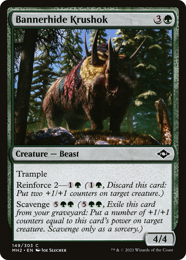 Bannerhide Krushok (149) [Modern Horizons 2] foil - Deck Out Gaming