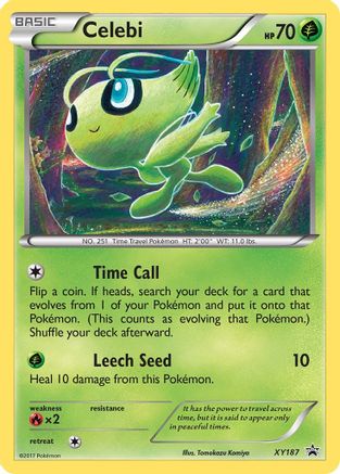 Celebi - XY187 (XY187) [XY Promos] Holofoil - Deck Out Gaming