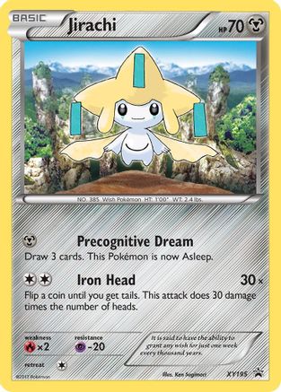 Jirachi - XY195 (XY195) [XY Promos] Holofoil - Deck Out Gaming