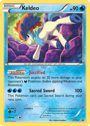 Keldeo - XY191 (XY191) [XY Promos] Holofoil - Deck Out Gaming