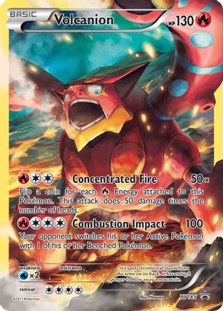 Volcanion - XY185 (XY185) [XY Promos] Holofoil - Deck Out Gaming