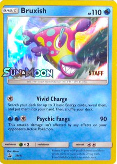 Bruxish - SM11 (Prerelease) [Staff] (SM11) [SM Promos] Holofoil - Deck Out Gaming
