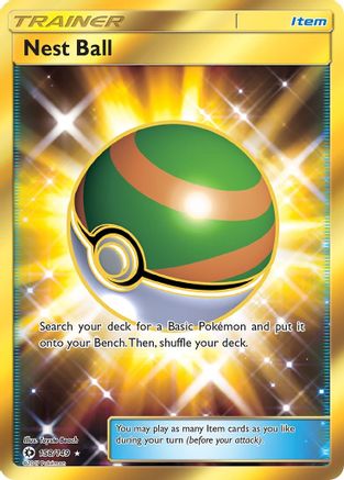 Nest Ball (Secret) (158) [SM Base Set] Holofoil - Deck Out Gaming