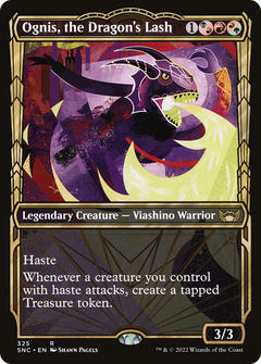 Ognis, the Dragon's Lash (Showcase) (325) [Streets of New Capenna] foil - Deck Out Gaming