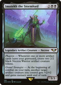 Imotekh the Stormlord (169) [Warhammer 40,000 Commander] foil - Deck Out Gaming