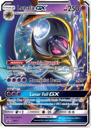 Lunala GX - SM17 (SM17) [SM Promos] Holofoil - Deck Out Gaming