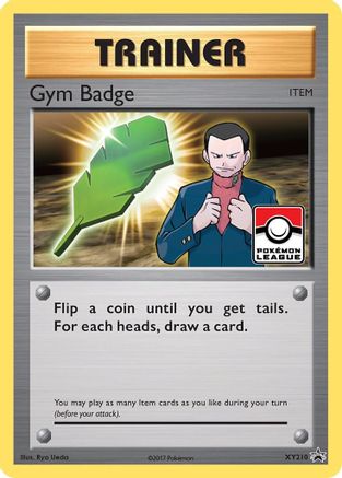 Gym Badge (Giovanni) (XY210) [XY Promos] Holofoil - Deck Out Gaming