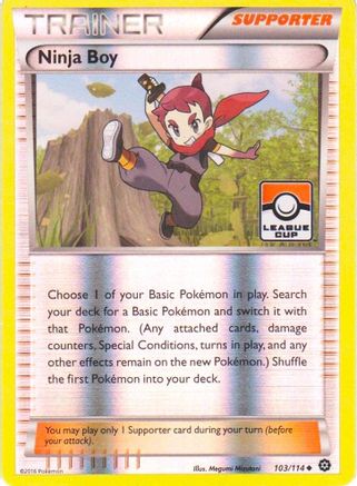 Ninja Boy - 103/114 (League Cup) (103) [League & Championship Cards] Reverse Holofoil - Deck Out Gaming